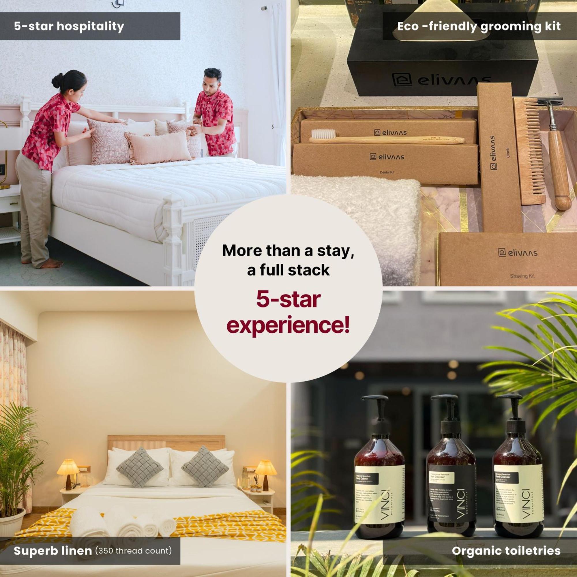 Elivaas 4 Bhk Villa With Pvt Pool & Jacuzzi-Yashgeet 西奥利姆 外观 照片